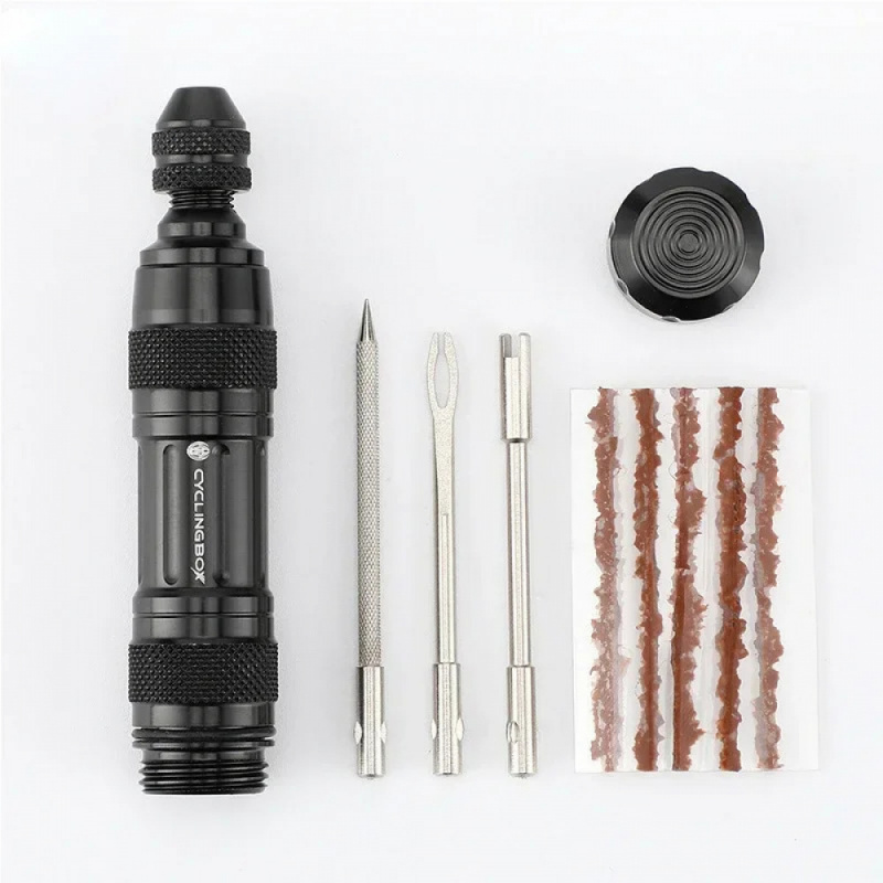 Tubeless Tire Sealant - 自転車チューブレスタイヤ修理キット MTB タイヤパンクシーラントゴムストリップロードバイクタイヤメンテナンスミニ自転車ツール