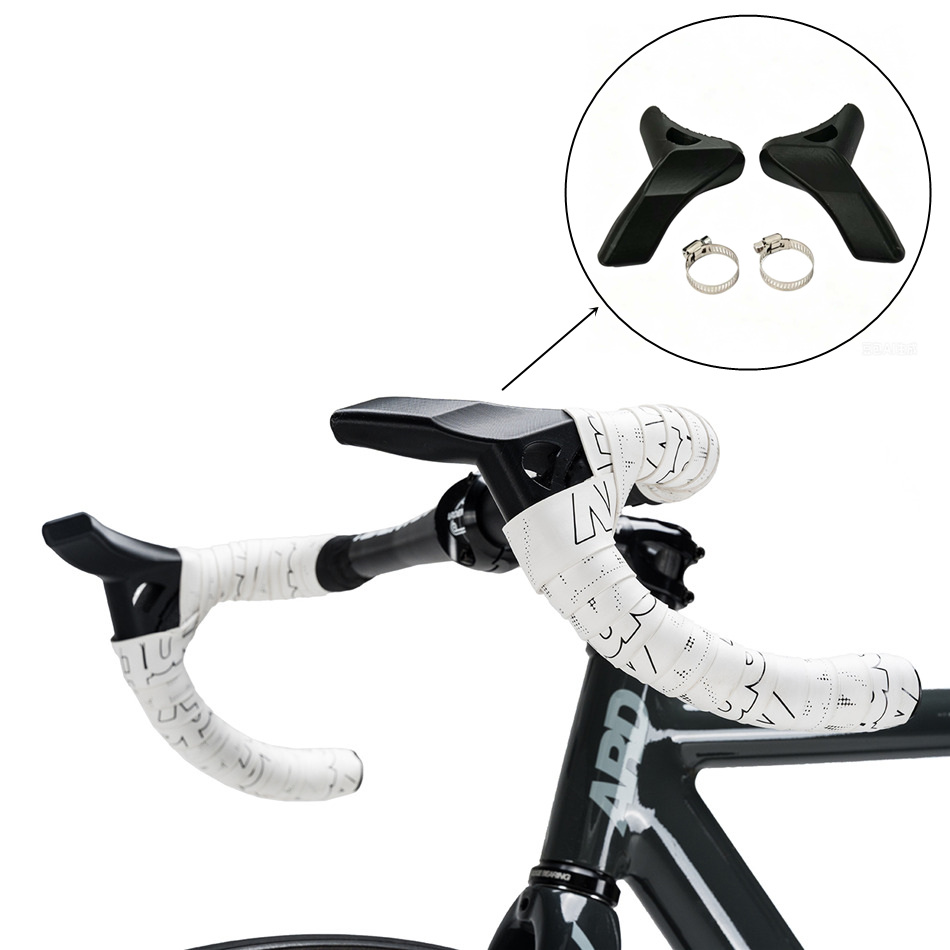Cycling Gear Brands - 1ペア ARDENLY 3Dプリントグリップ 自転車ドロップハンドルバー リラックスバー アームロード