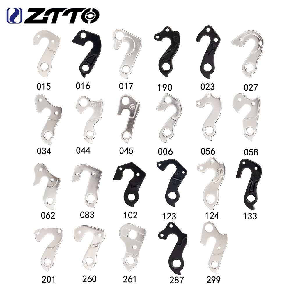 Cycling Gear Brands - ZTTOユニバーサル23モデルMTB自転車ハンガー合金リアディレイラーパーツレーシングサイクリングロードマウンテンバイクフレームギアテールフック