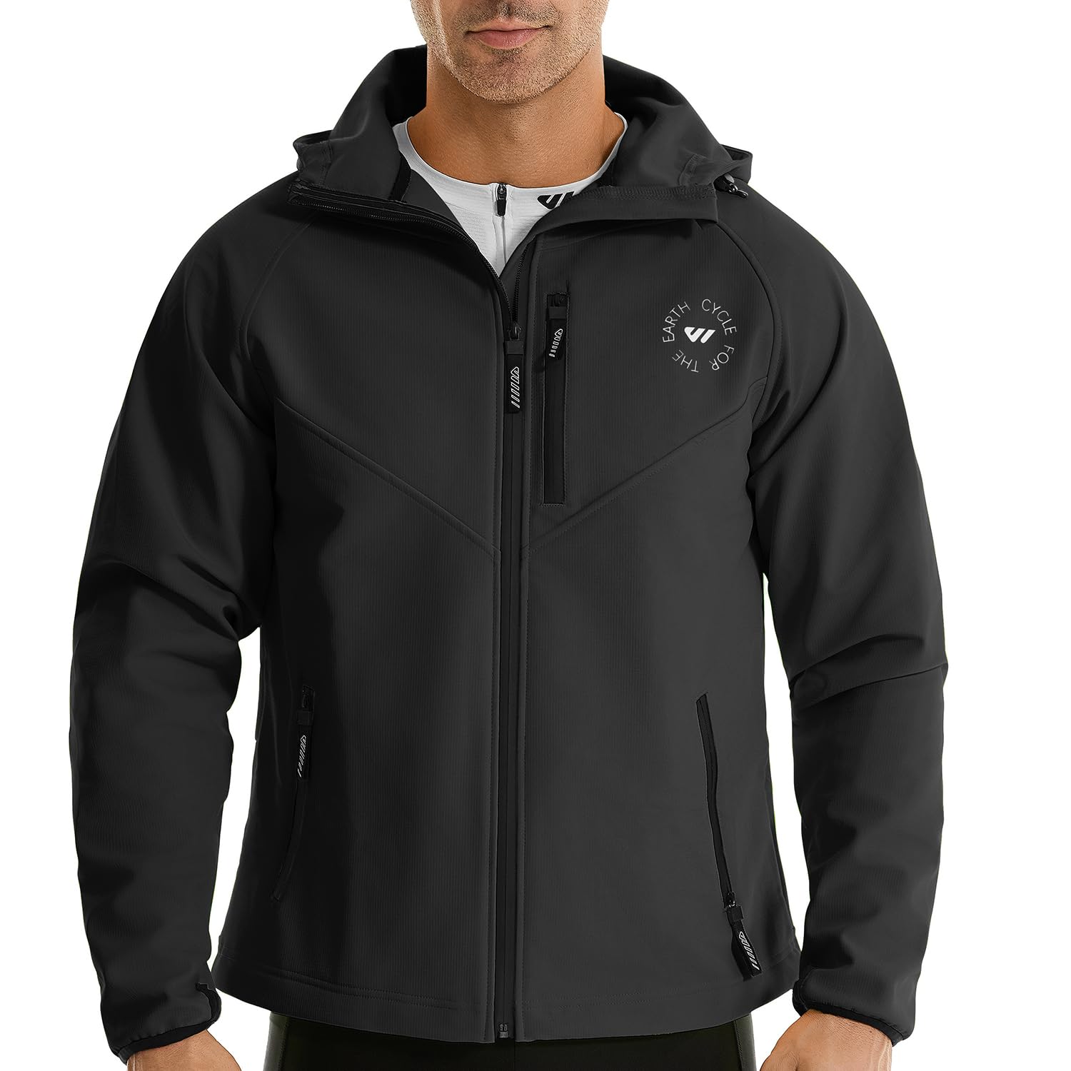Cycling Gear Weather - Wulibike 冬サイクリングジャケット男性防水ランニングジャケット男性登山ジャケット防風中立防寒ギア