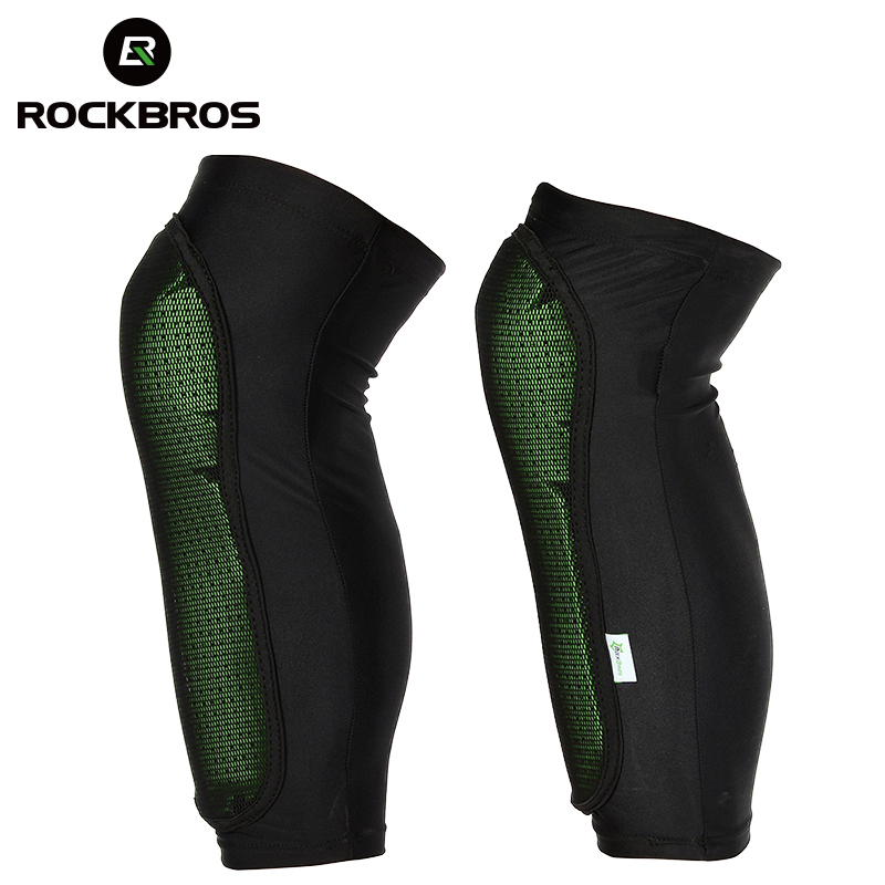 Cycling Gear - Rockbros-スポーツレッグウォームニーパッドmtbサイクリング、自転車ニーパッド、ハイキング、サッカー、キャンプレギンス、レッグスリーブ用の保護ギア