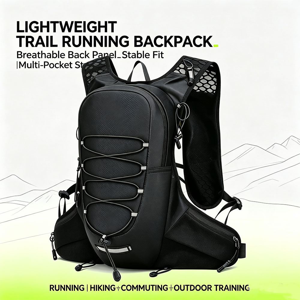 ハイドレーションランニングバックパック 軽量 防水 ハイキン - Reflective Cycling Vest のレビューと価格