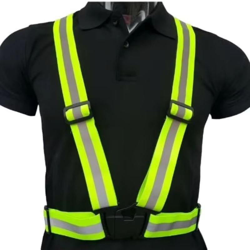 反射安全ベスト - 高視認性ベスト、調節可能なストラップ付き - Reflective Cycling Vest のレビューと価格