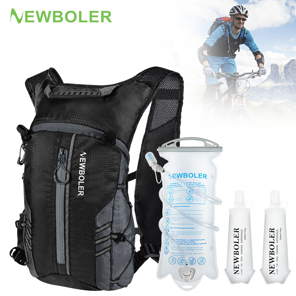 ウォーターボトル付きランニングバックパックベスト、軽量自転車 - Cycling Gear Vest のレビューと価格