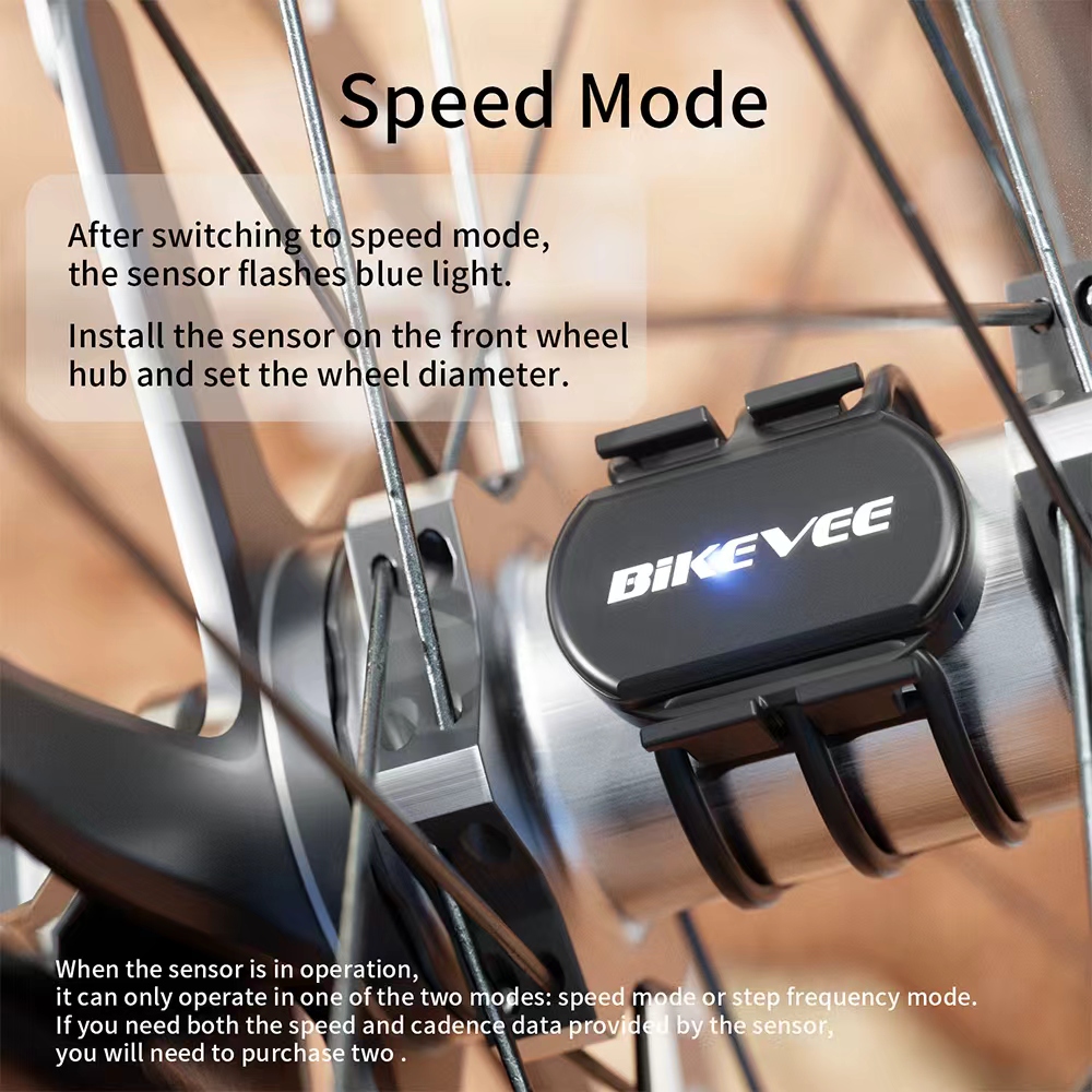 Bikevee ユニバーサル ケイデンス＆スピードセンサー  - Cycling Zwift のレビューと価格