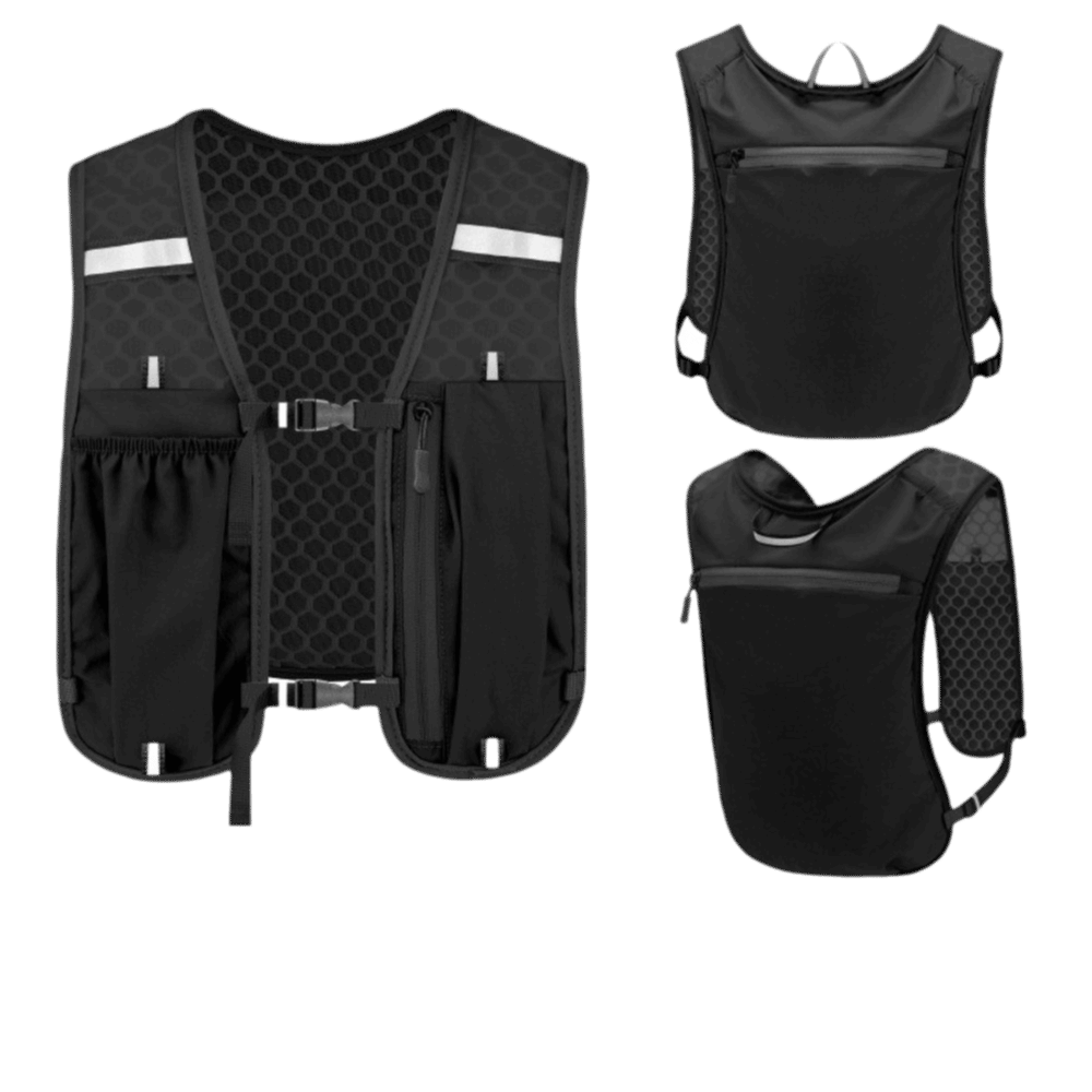 防水ナイロン製ランニングウォーターボトル収納ベスト、軽量、携 - Reflective Cycling Vest のレビューと価格