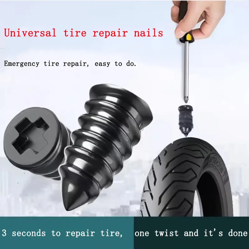ユニバーサル真空タイヤ修理ネイルキット チューブレスタイヤパ - Tubeless Tire Sealant のレビューと価格