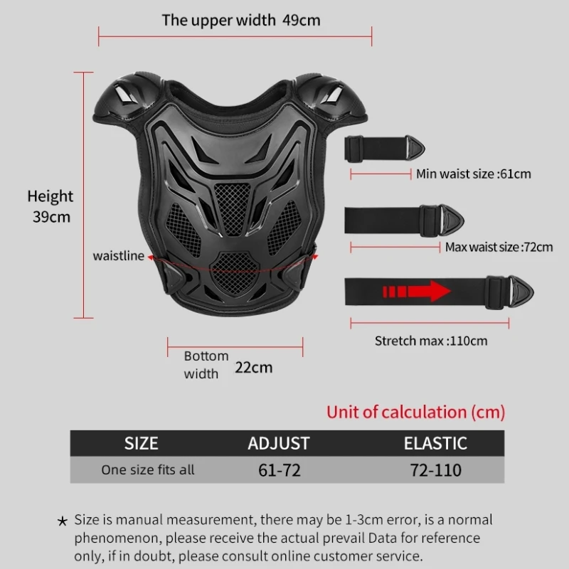 子供用バイク乗車用ボディアーマー キッズモトクロスバックベス - Cycling Gear Vest のレビューと価格