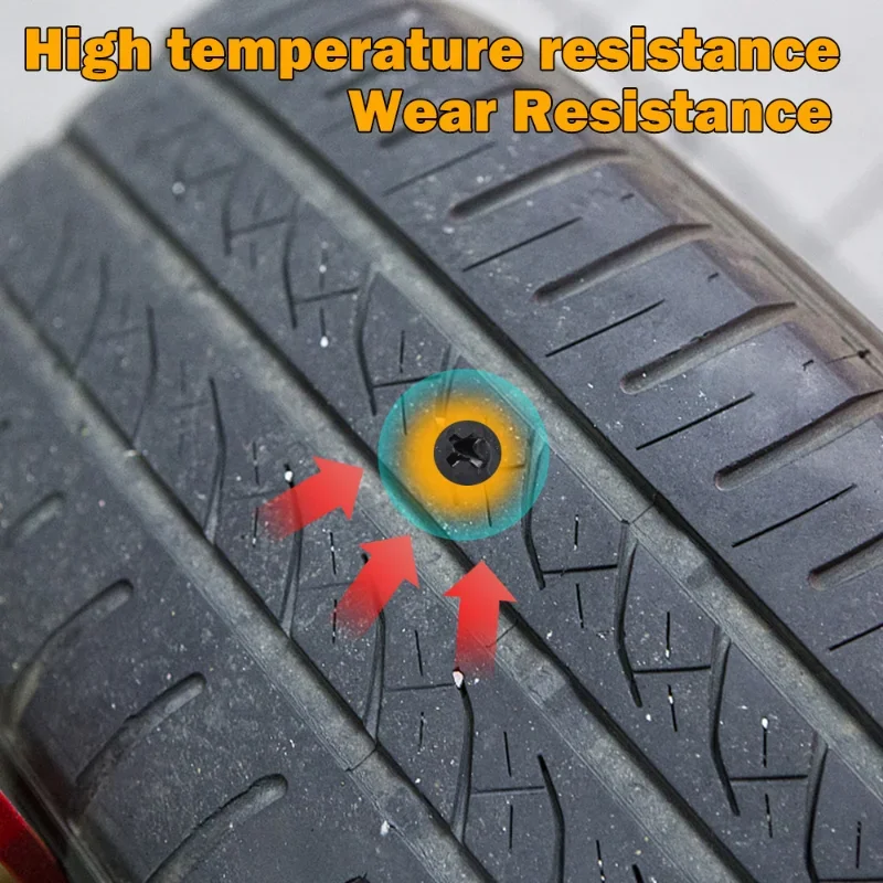 新しいユニバーサル真空タイヤ修理セット、車、バイク、スクータ - Tubeless Tire Sealant のレビューと価格