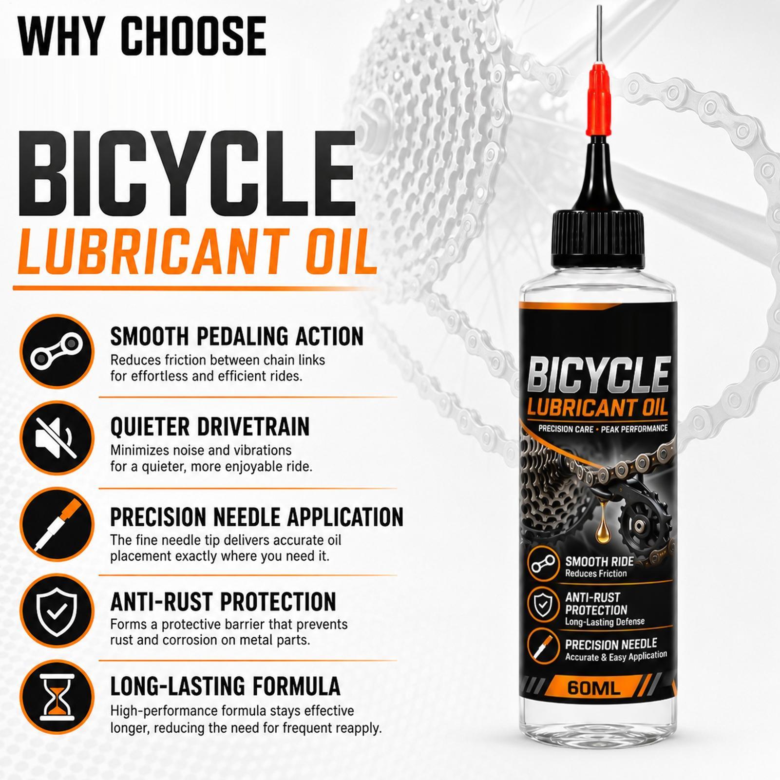 60ml チェーンソーオイル潤滑剤 長期防錆保護 バー潤滑剤 - Bicycle Chain Lubricant のレビューと価格