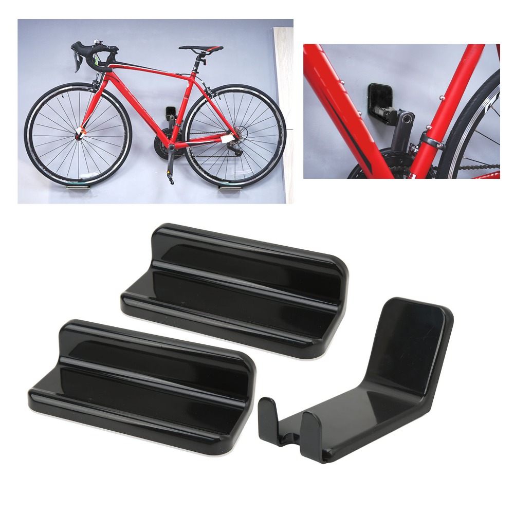 耐久性のある黒色の壁掛け自転車ラック、炭素鋼製、PCネジ付属 - Cycling Gear Organization のレビューと価格