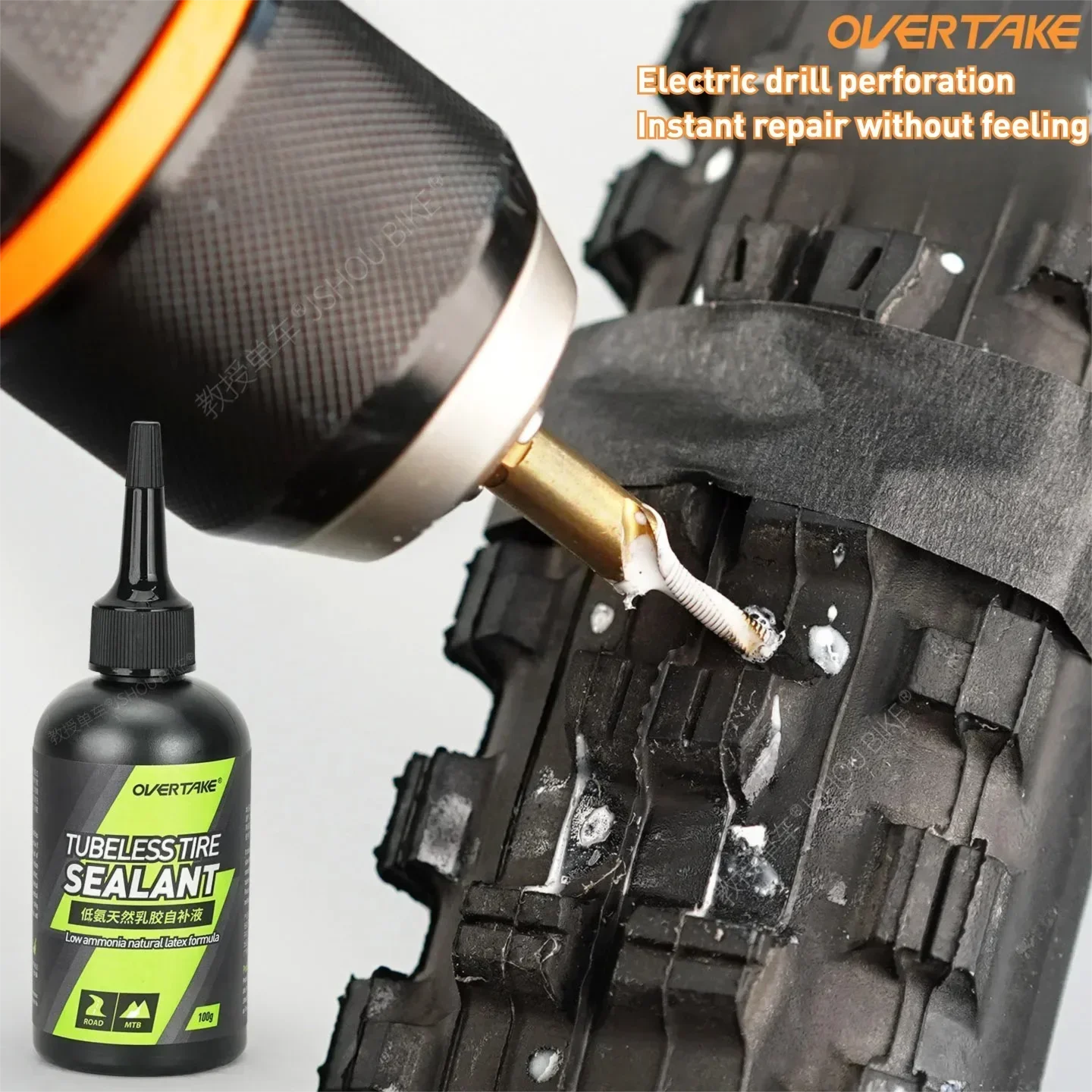 OVTK 100g ラバータイヤシーラント 防腐修理液 マウ - Tubeless Tire Sealant のレビューと価格