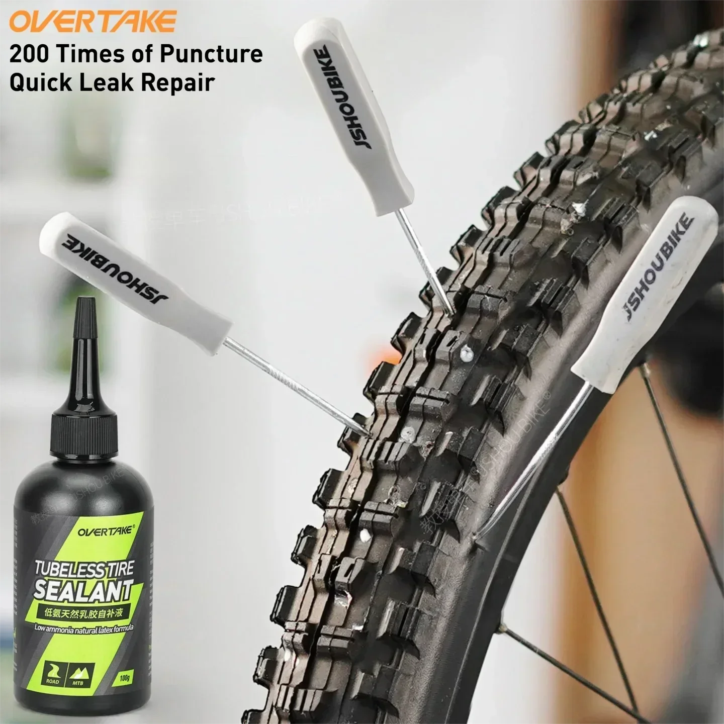 OVTK 100g ラバータイヤシーラント 防腐修理液 マウ - Tubeless Tire Sealant のレビューと価格