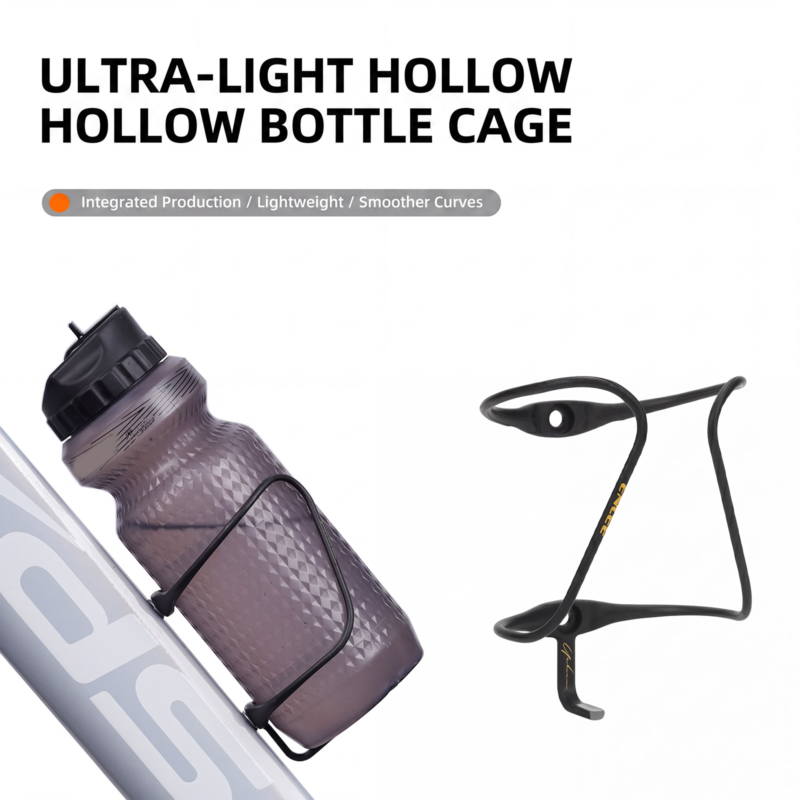9g超軽量カーボンファイバー自転車ウォーターボトルケージ エ - Ultra Cycling Gear のレビューと価格