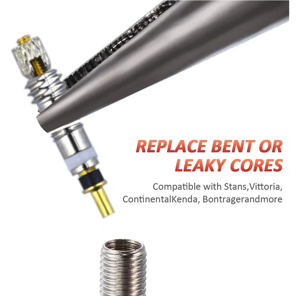 2/6/12 個自転車リムーバブル仏式バルブコア真鍮チューブ - Tubeless Tire Sealant のレビューと価格
