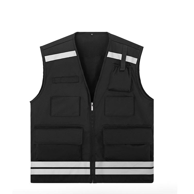 メンズハンティングベスト ロゴ入り カスタム可能 安全作業用 - Reflective Cycling Vest のレビューと価格