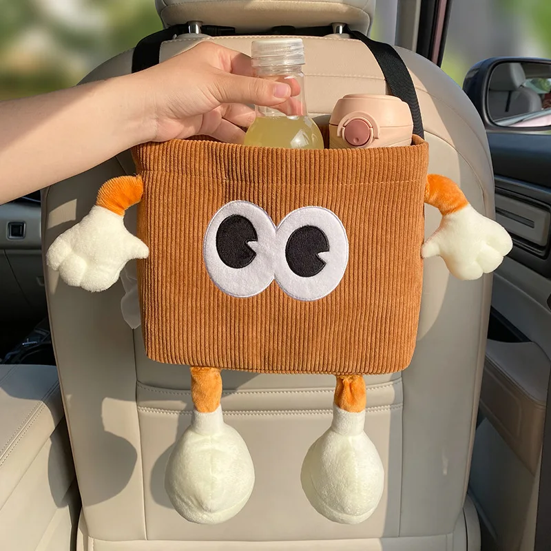 漫画の傘が付いた車のゴミ箱,ウォーターボトルの収納バッグ,車 - Water Bottle Holder のレビューと価格