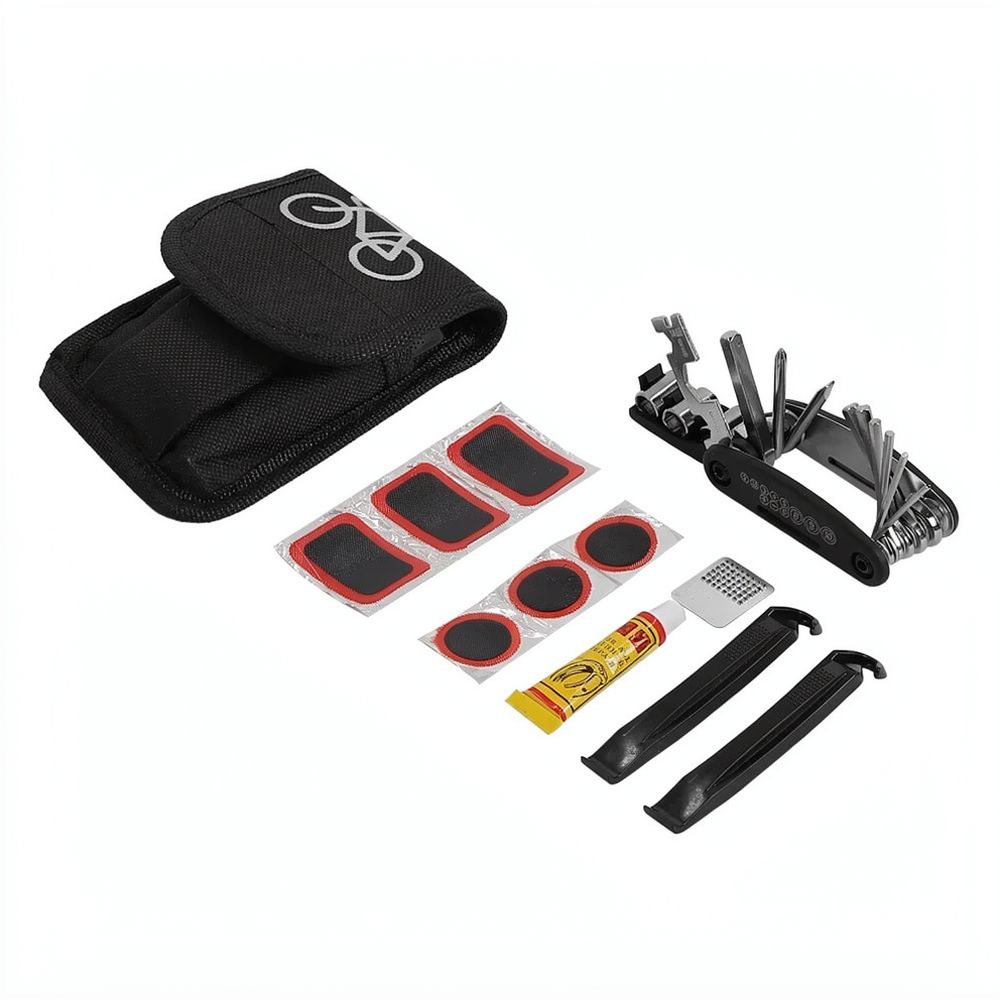 コンパクトな自転車メンテナンス・修理ツールキット。携帯性に優 - Fixed Gear Cycling Kit のレビューと価格