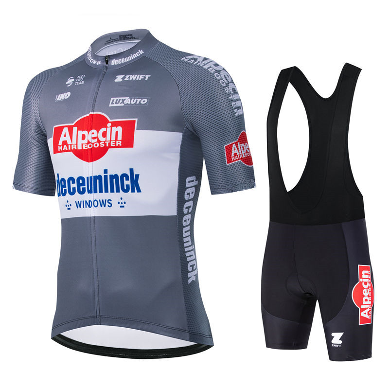 Alpecin プロサイクリングジャージセット男性ビブショー - Cycling Gear Brands のレビューと価格