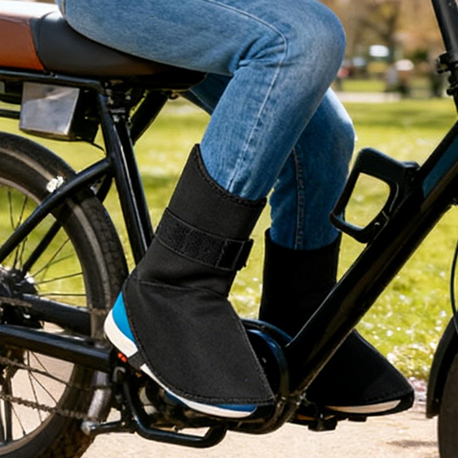 サイクリングシューズカバー 防水 暖かいフットギア シューズ - Cycling Gear のレビューと価格