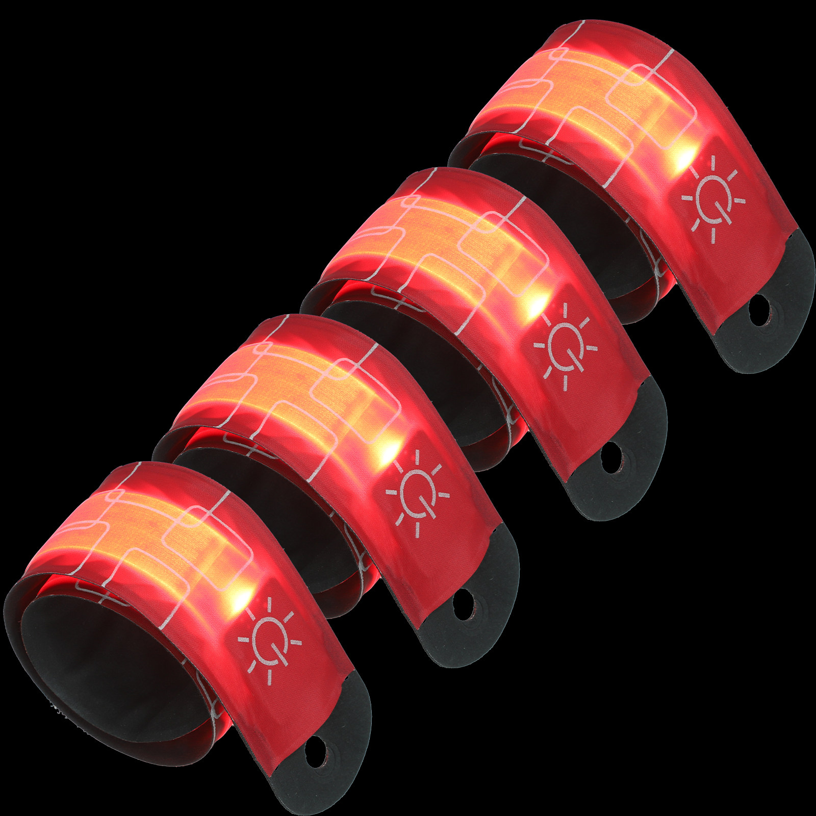 4 個の LED 馬足首バンド超明るい調整可能な反射ラップ、 - Ultra Cycling Gear のレビューと価格