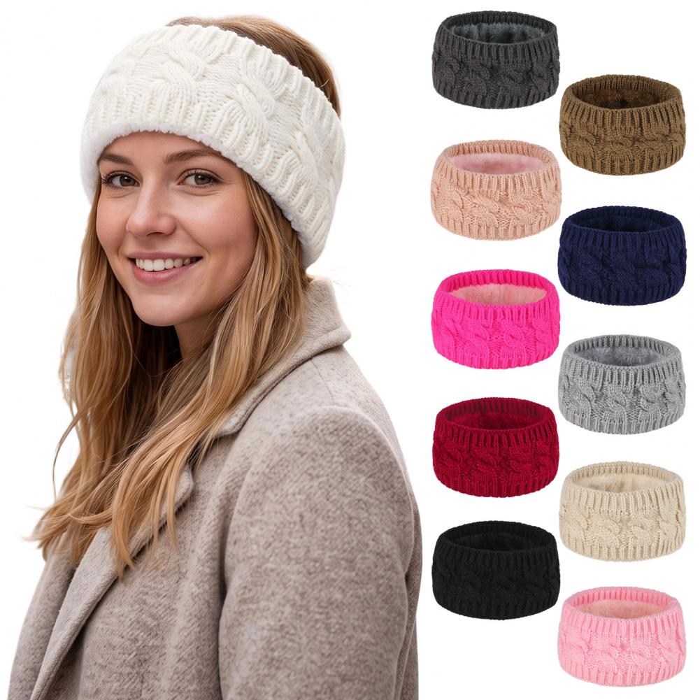 女性用冬のランニングウェア：女性用ニットヘッドバンド、フリー - Cycling Gear Weather のレビューと価格
