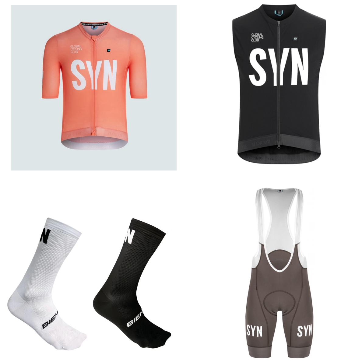 夏用半袖自転車スーツ 2026 ブラックブルー SYN 便利 - Cycling Gear Brands のレビューと価格