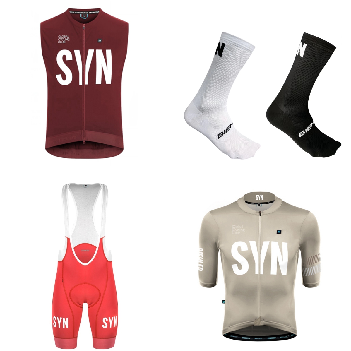 夏用半袖自転車スーツ 2026 ブラックブルー SYN 便利 - Cycling Gear Brands のレビューと価格